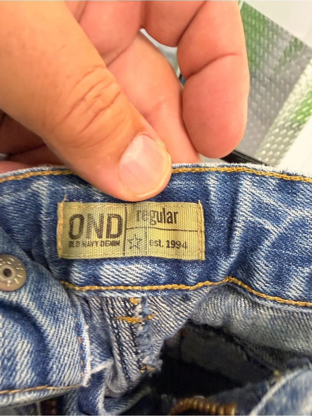 Old Navy Light Blue Distressed Kids Jeans